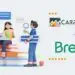CarpathiaLabs and Brevo Partnership announced. A girl standing on data and activities and a boy researching the activities around the girl